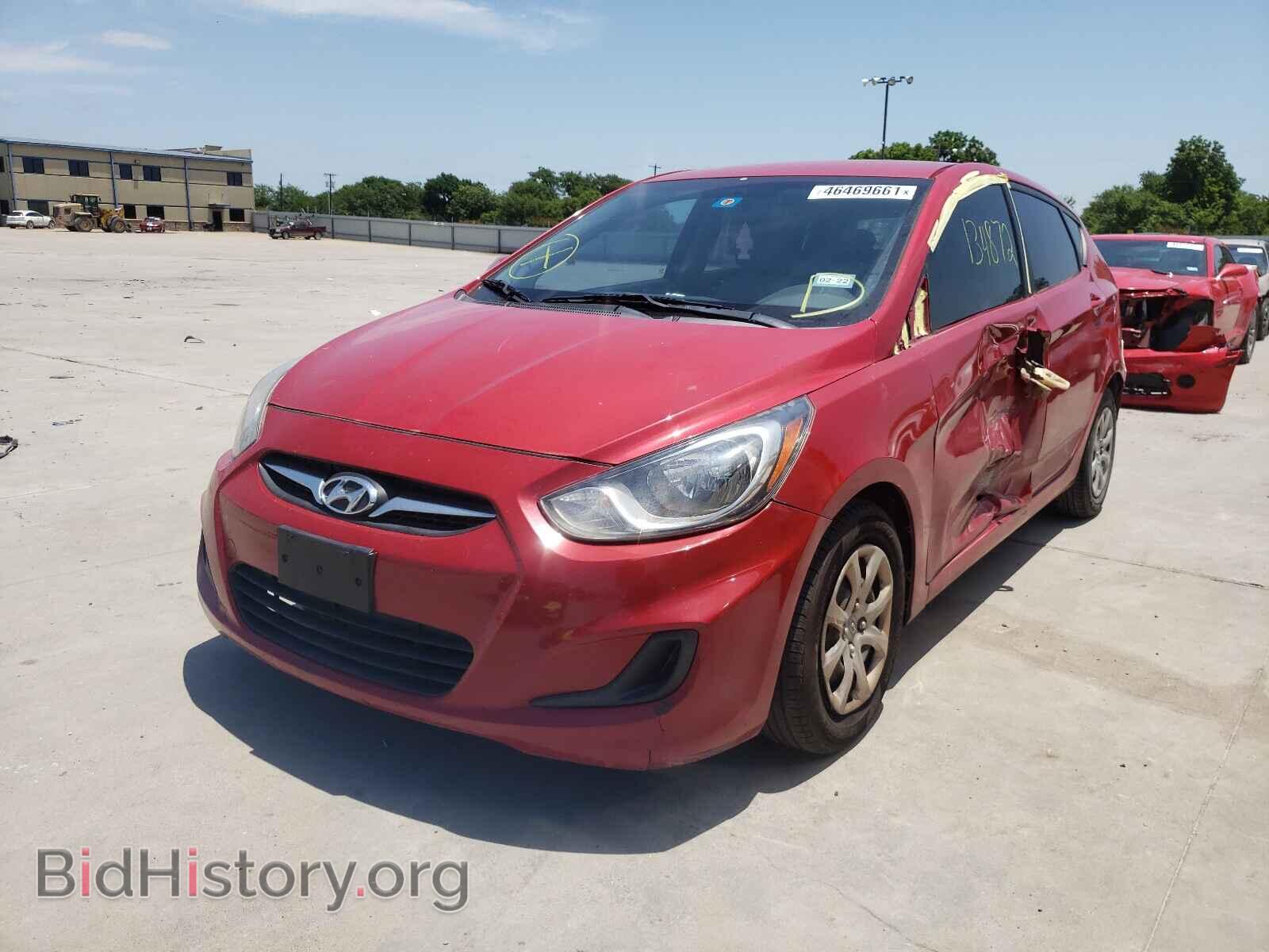 2012 HYUNDAI ACCENT - VIN: KMHCT5AE7CU011744 - Фото 2