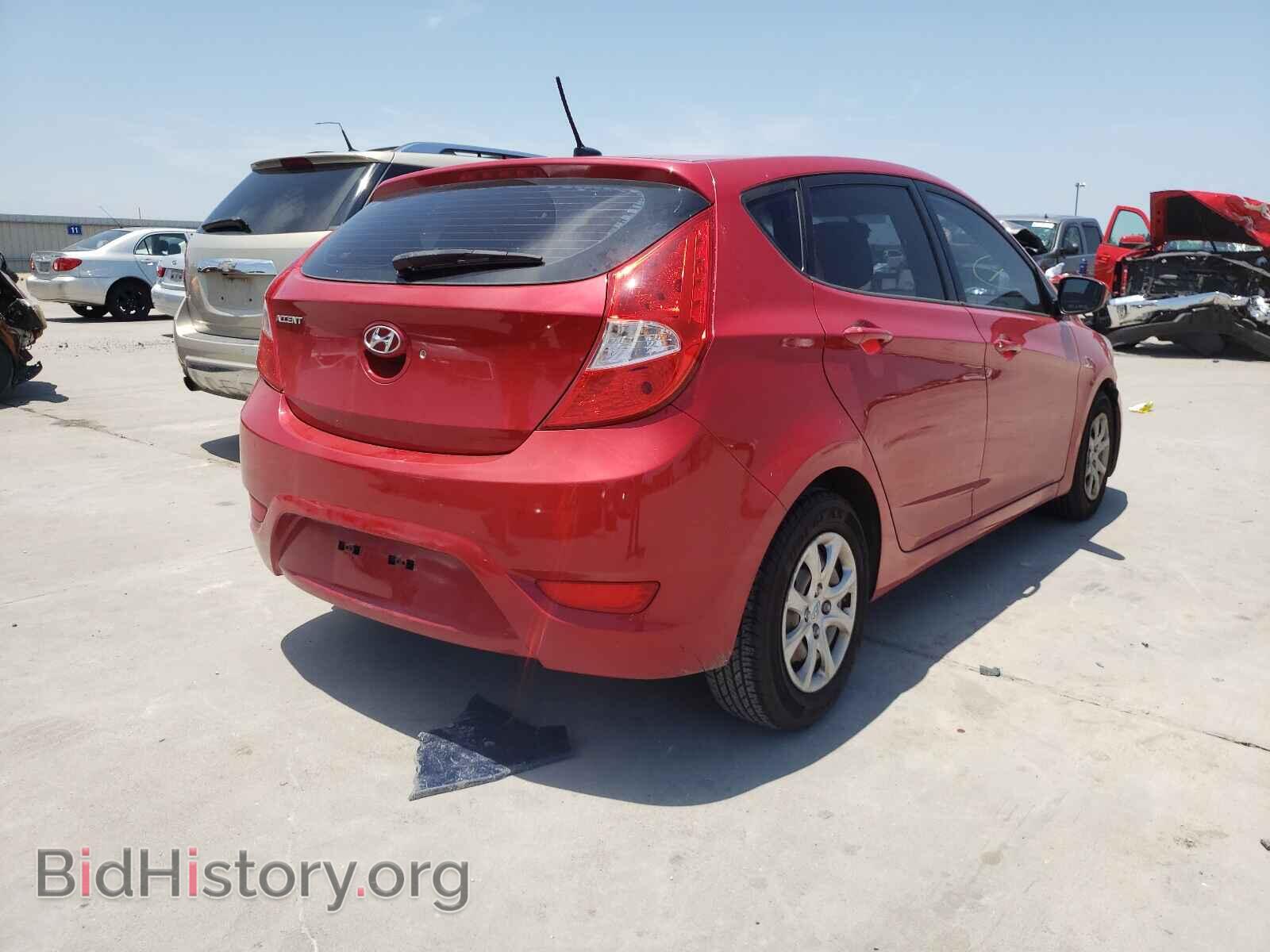 2012 HYUNDAI ACCENT - VIN: KMHCT5AE7CU011744 - Фото 4