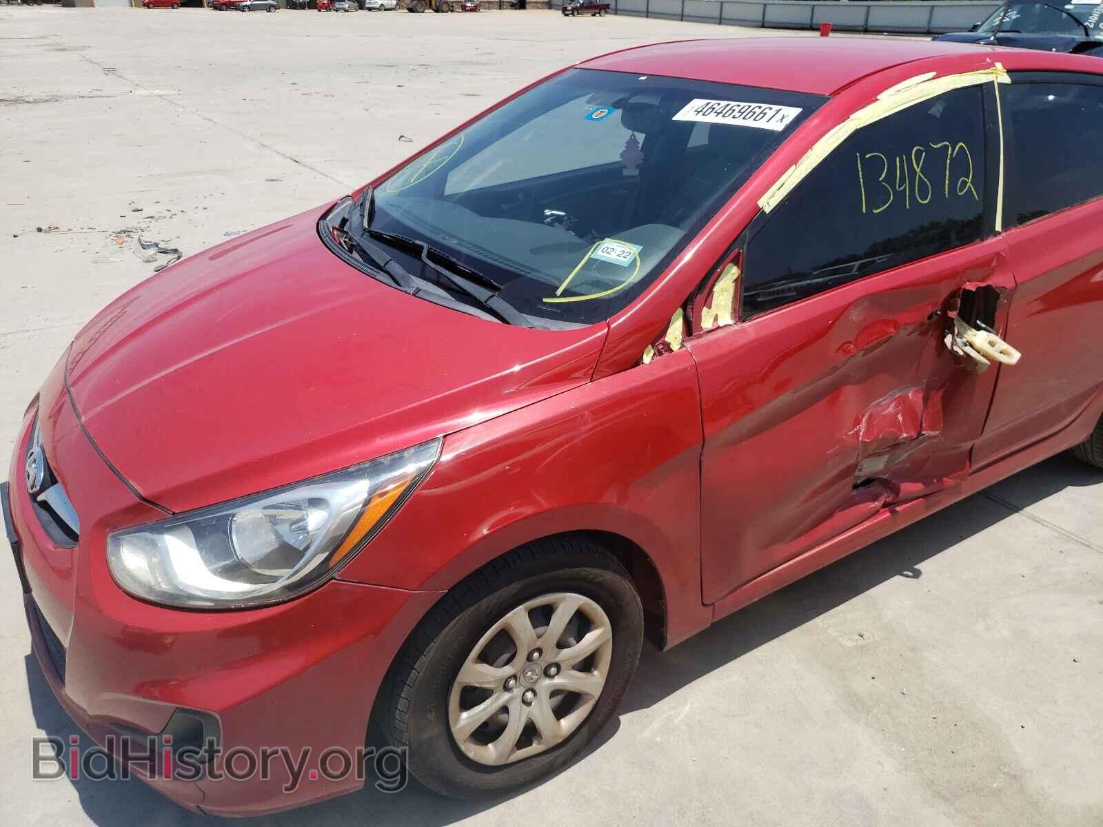 2012 HYUNDAI ACCENT - VIN: KMHCT5AE7CU011744 - Фото 9