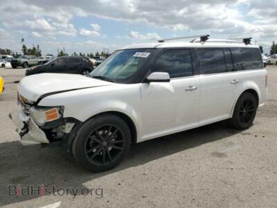 2011 Ford FLEX SEL, white — VIN 2FMGK5CC8BBD32731, Copart