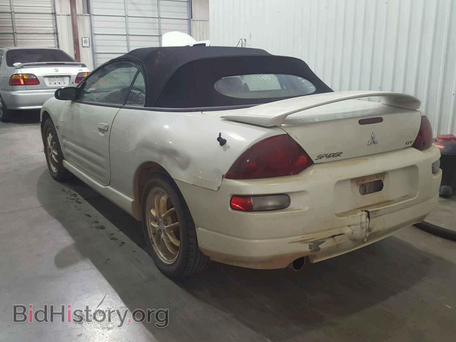 2002 MITSUBISHI ECLIPSE - VIN: 4A3AE85H62E085299 - Фото 3