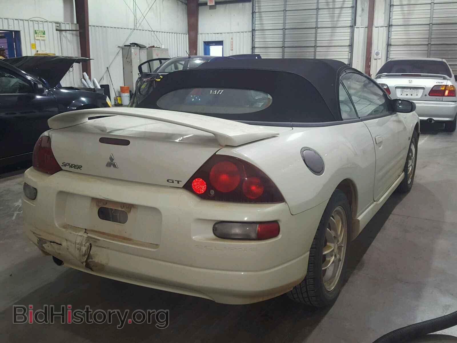 2002 MITSUBISHI ECLIPSE - VIN: 4A3AE85H62E085299 - Фото 4