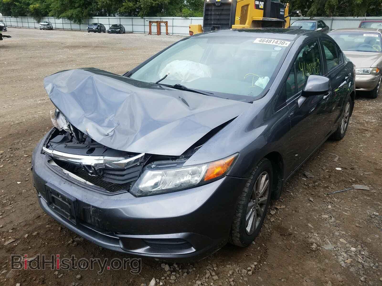 2012 HONDA CIVIC - VIN: 19XFB2F93CE347209 - Фото 2