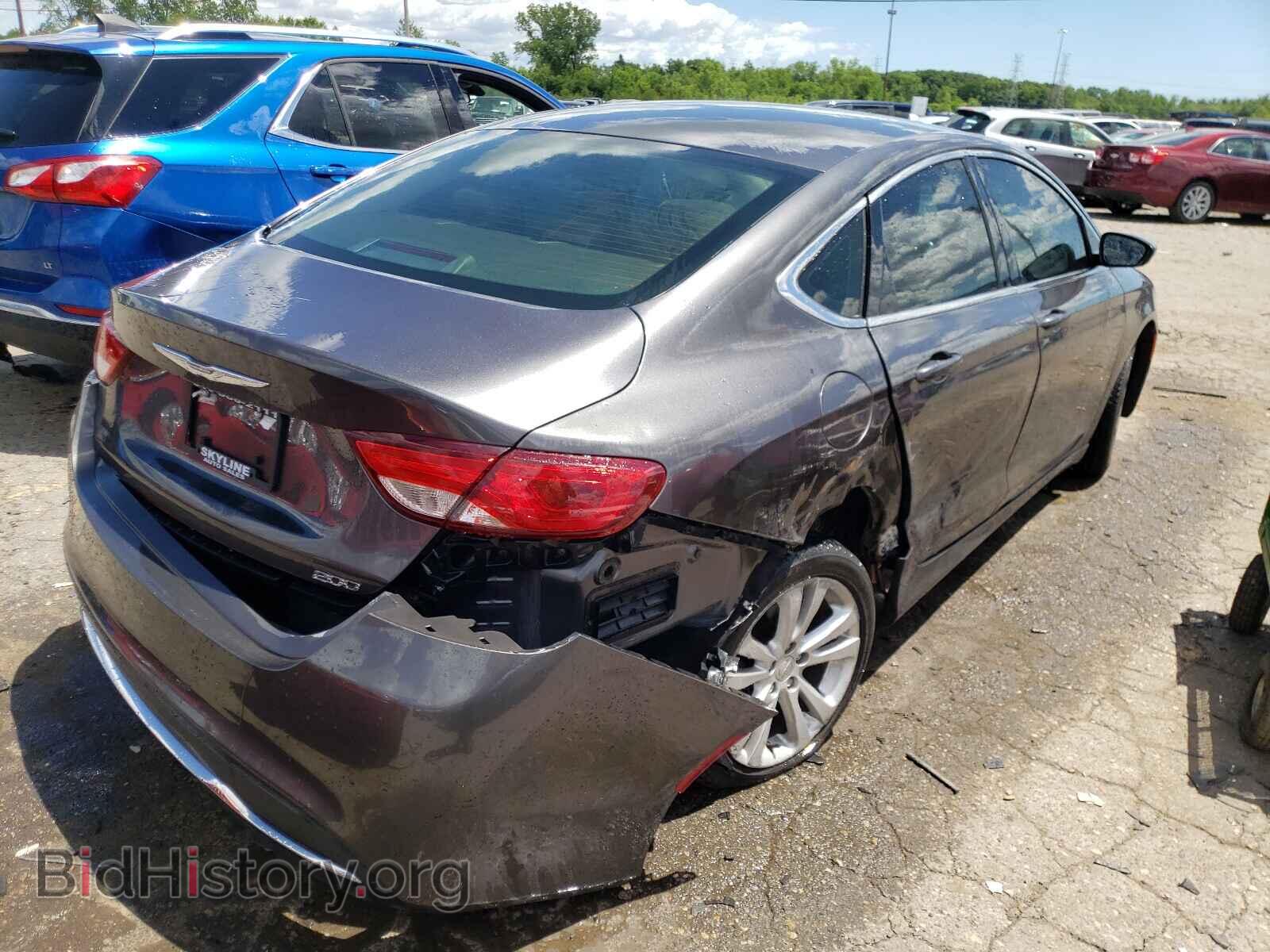 2015 CHRYSLER 200 - VIN: 1C3CCCAB6FN630871 - Фото 4