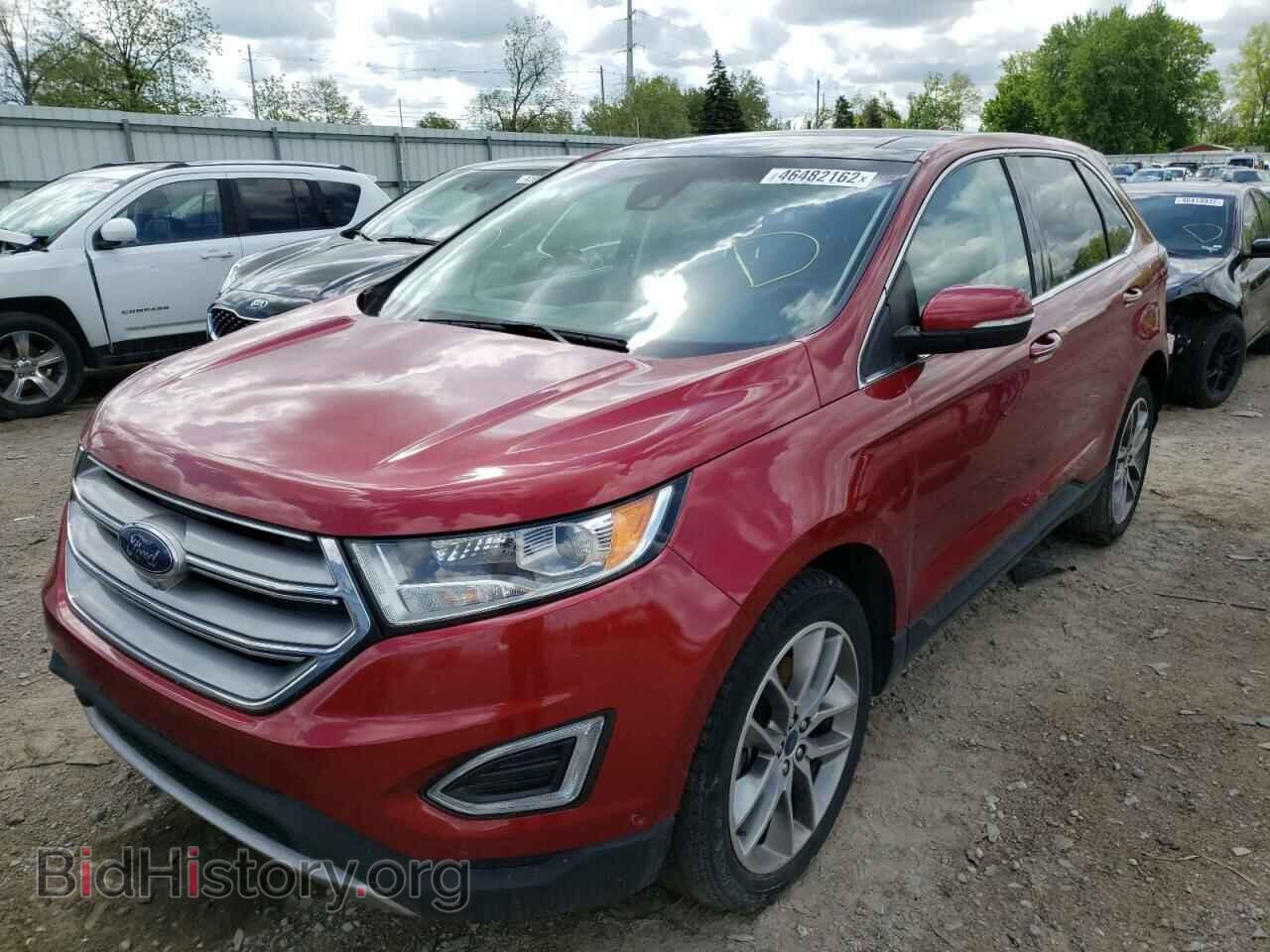 2016 FORD EDGE - VIN: 2FMPK4K86GBB62402 - Фото 2