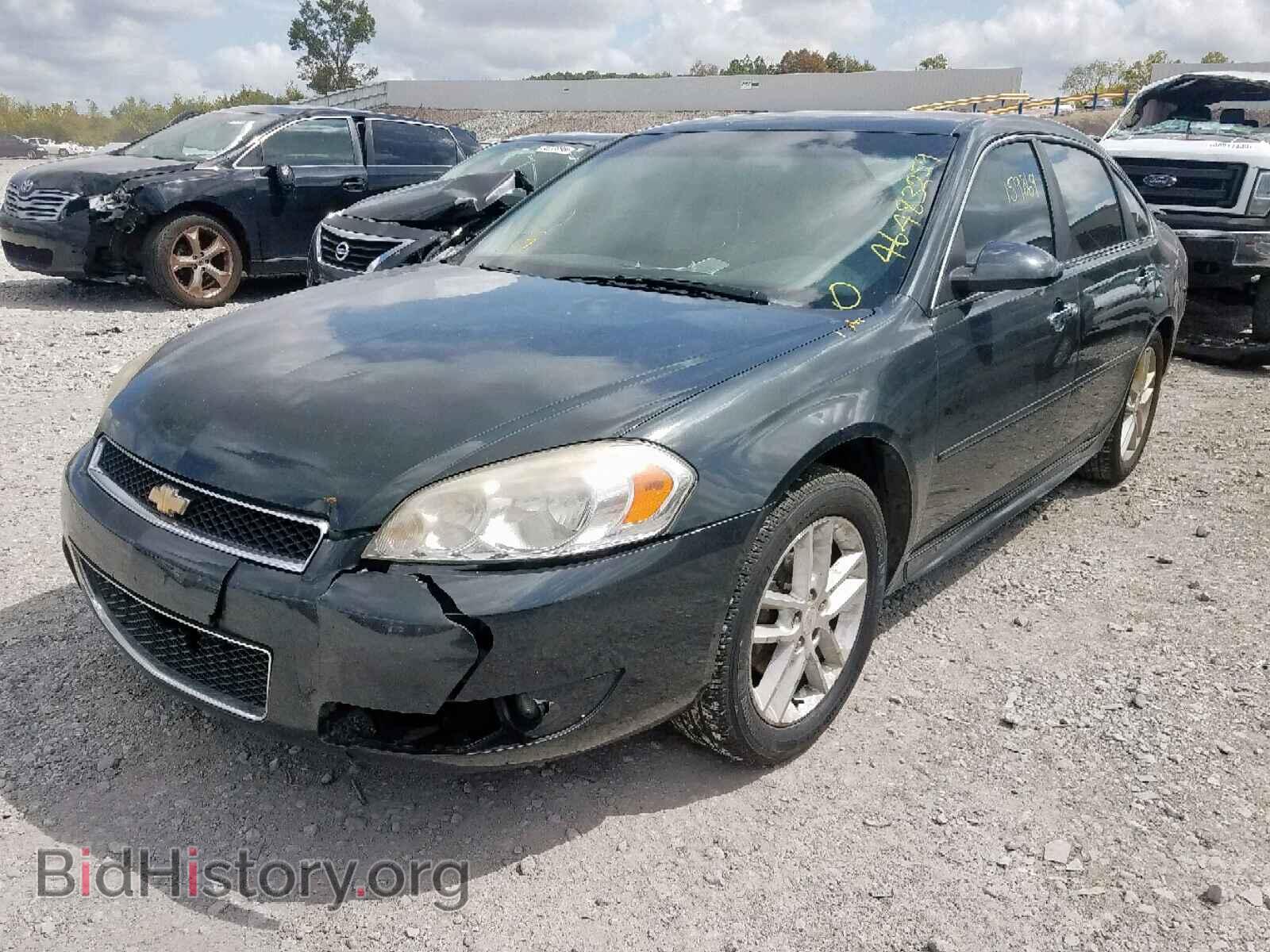 2013 CHEVROLET IMPALA - VIN: 2G1WC5E34D1227924 - Фото 2