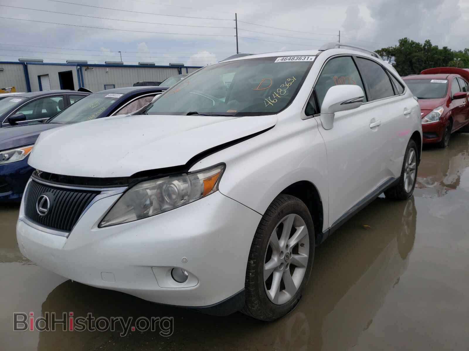 2011 LEXUS RX350 - VIN: 2T2ZK1BA2BC051291 - Фото 2