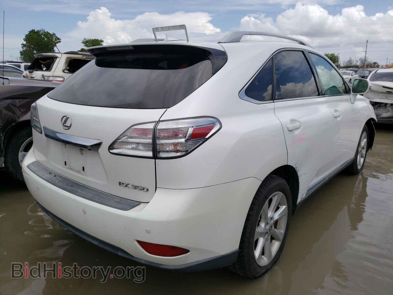 2011 LEXUS RX350 - VIN: 2T2ZK1BA2BC051291 - Фото 4