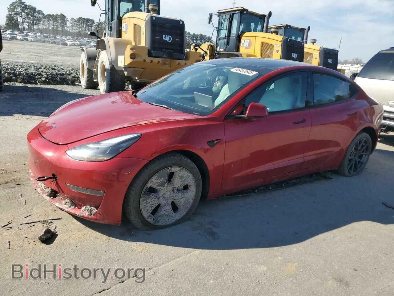 Фотография 5YJ3E1EB2NF270144 - TESLA MODEL 3 2022