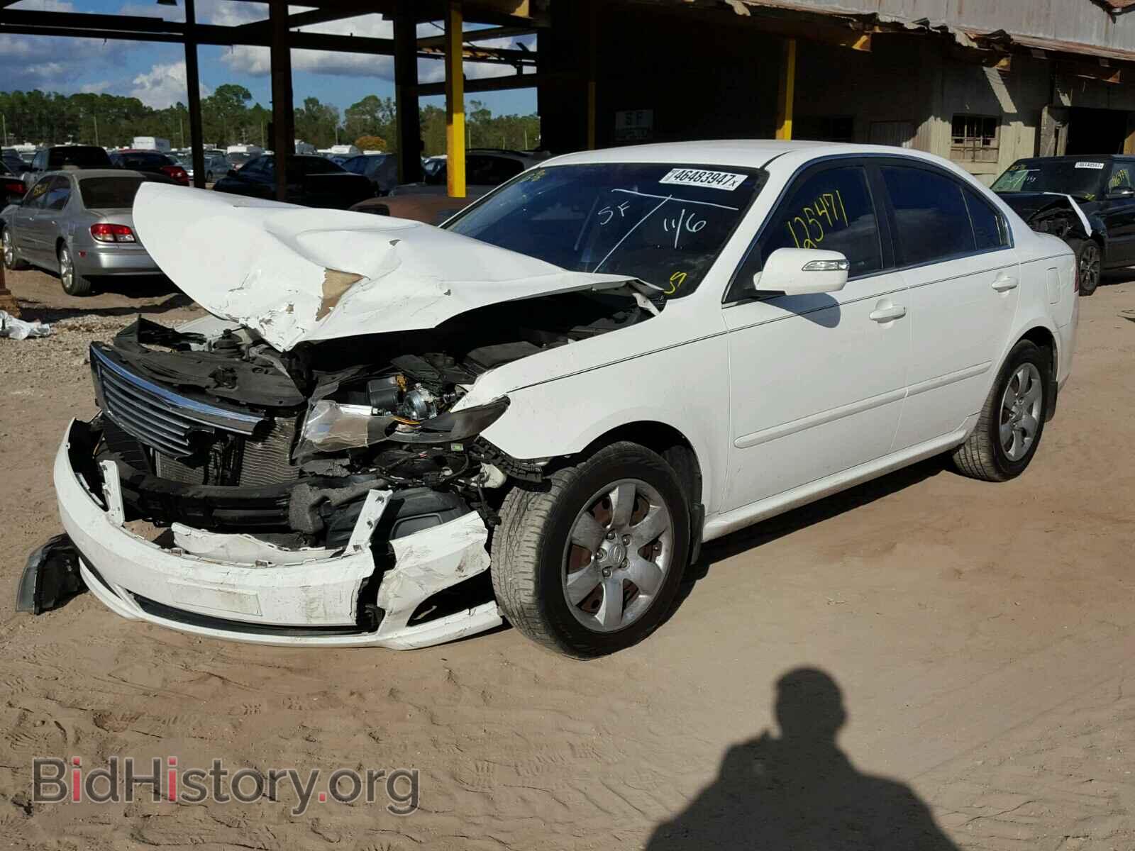 2009 KIA OPTIMA - VIN: KNAGE228995303760 - Фото 2