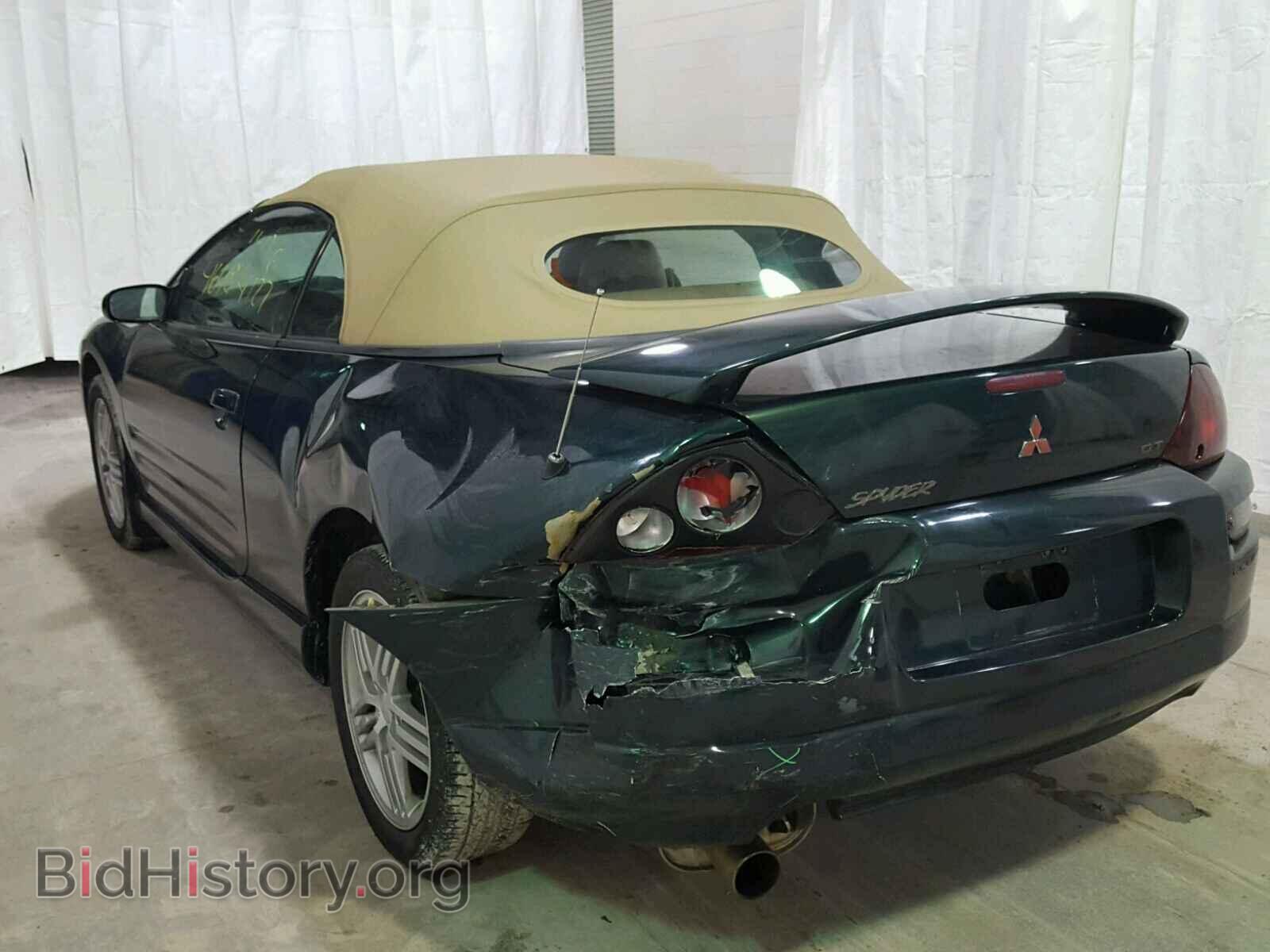 2001 MITSUBISHI ECLIPSE - VIN: 4A3AE85H81E088123 - Фото 3