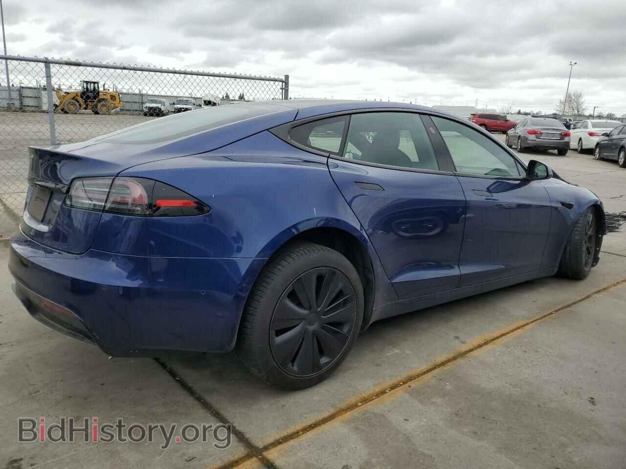 2022 TESLA MODEL S - VIN: 5YJSA1E50NF488813 - Фото 3