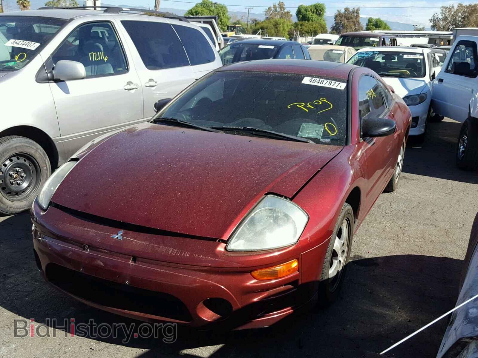 2004 MITSUBISHI ECLIPSE - VIN: 4A3AC44G54E041725 - Фото 2