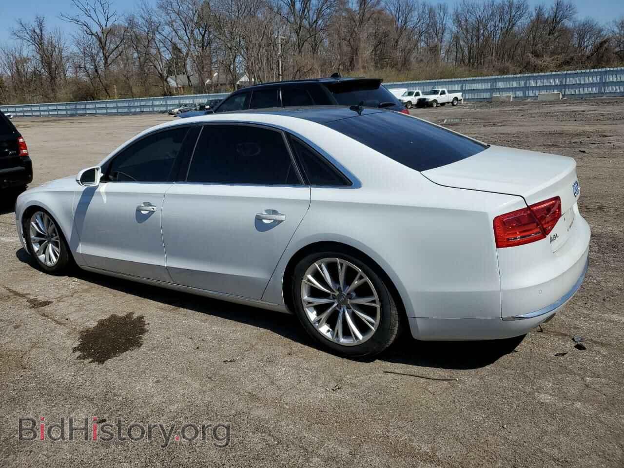 2013 AUDI A8 - VIN: WAURGAFD0DN007331 - Фото 2
