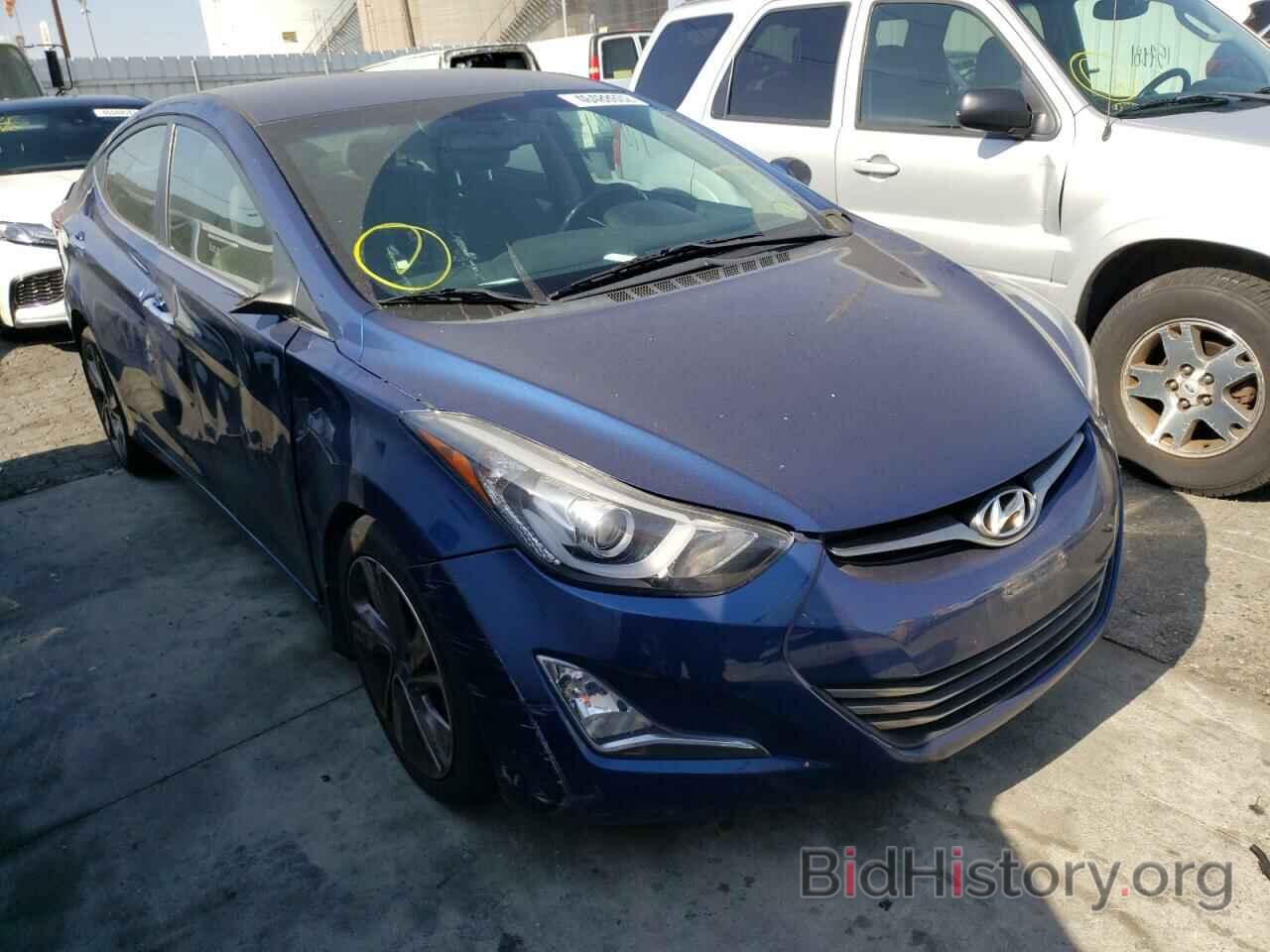 Photo 5NPDH4AE3GH794811 - HYUNDAI ELANTRA 2016