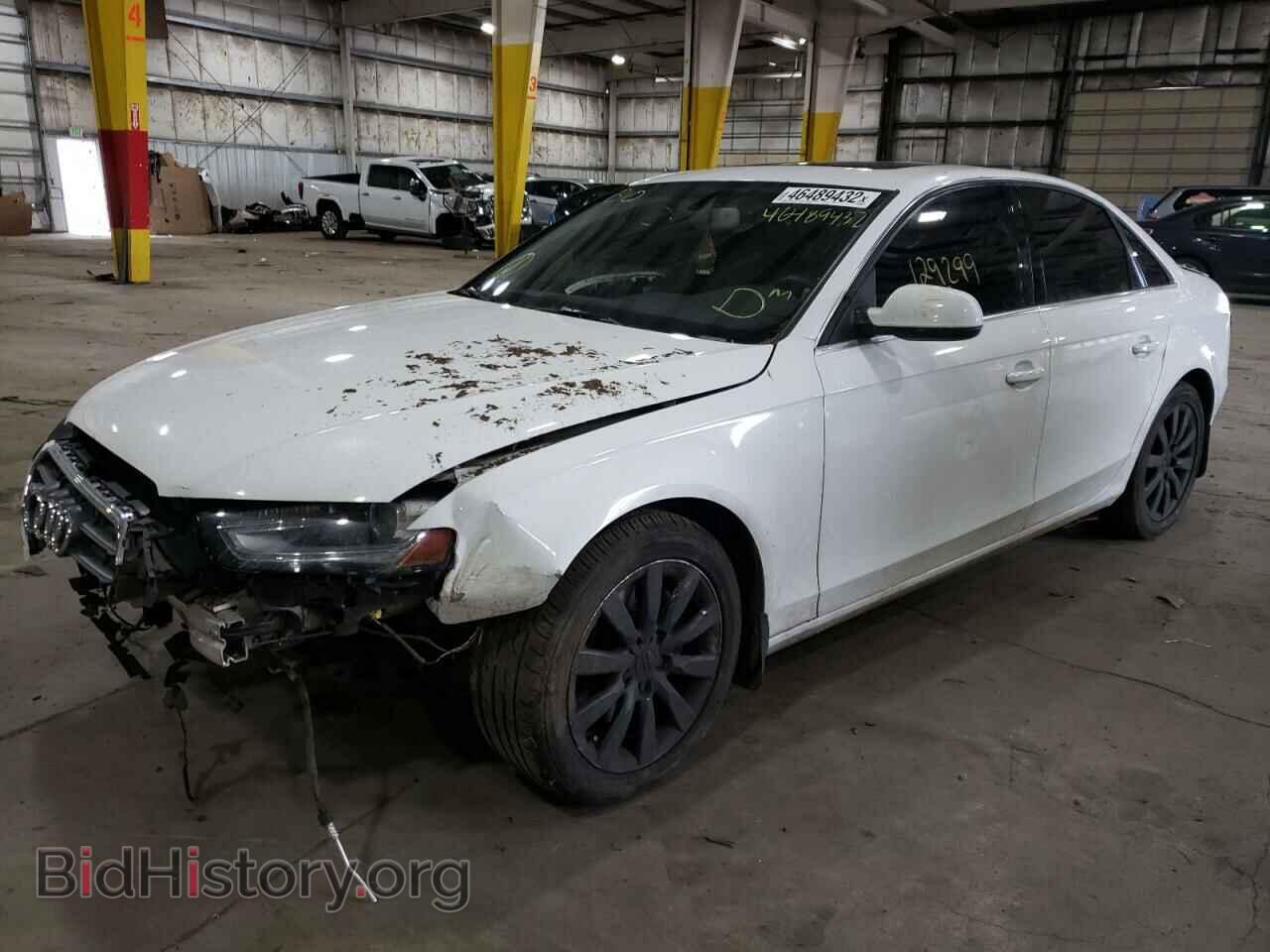 2013 AUDI A4 - VIN: WAUBFAFL3DN004774 - Фото 2