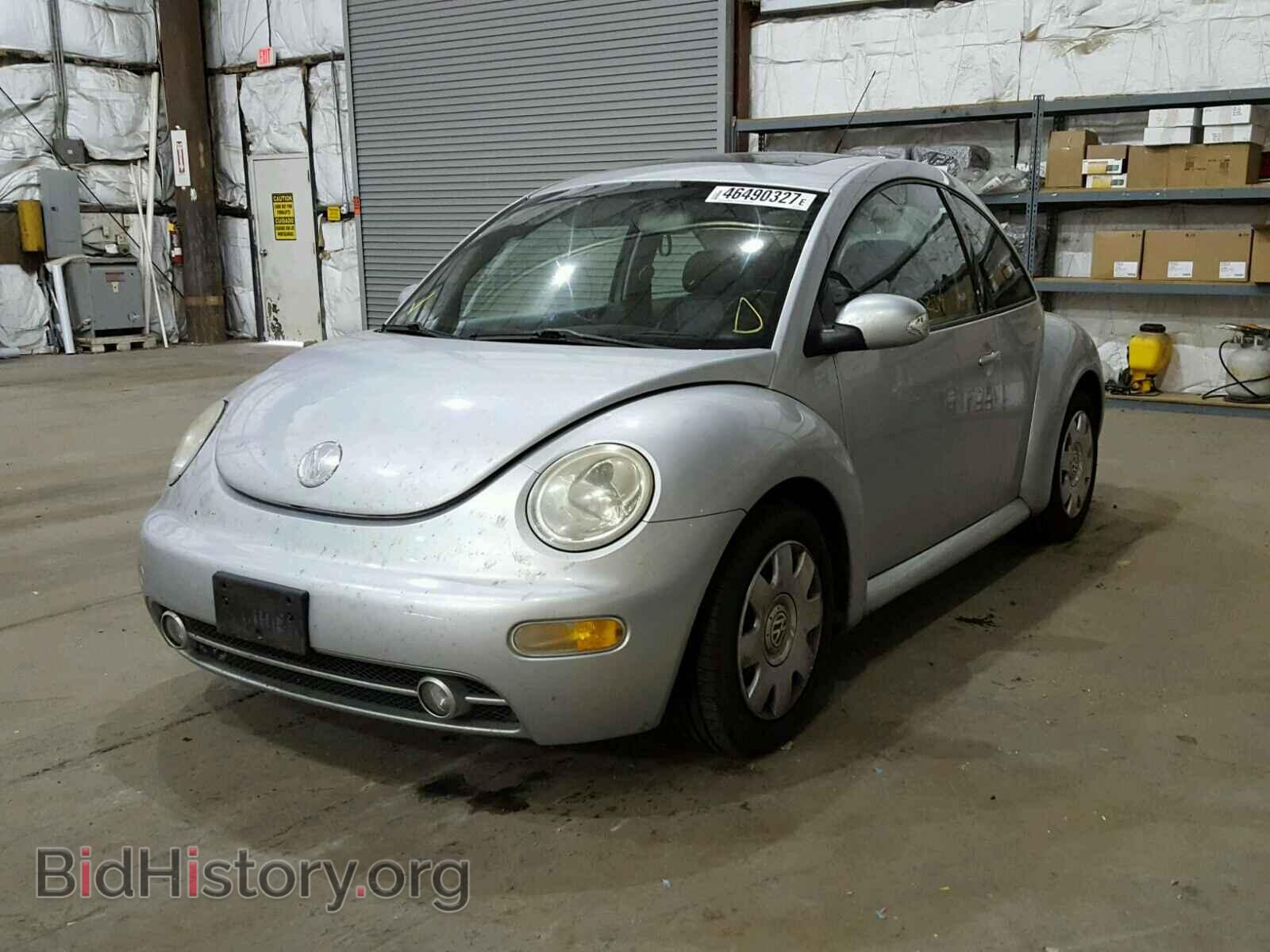 2003 VOLKSWAGEN BEETLE - VIN: 3VWDD21C33M439492 - Фото 2