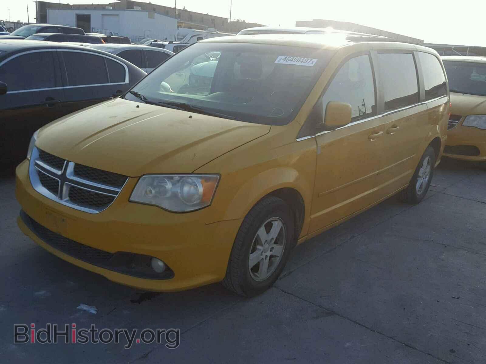2011 DODGE CARAVAN - VIN: 2D4RN5DG0BR661777 - Фото 2