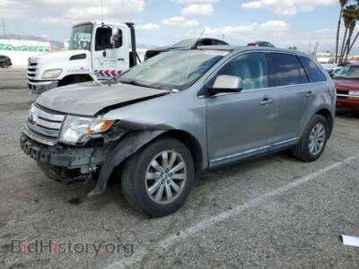 2008 Ford EDGE LIMITED, silver — VIN 2FMDK39C98BB49104, Copart