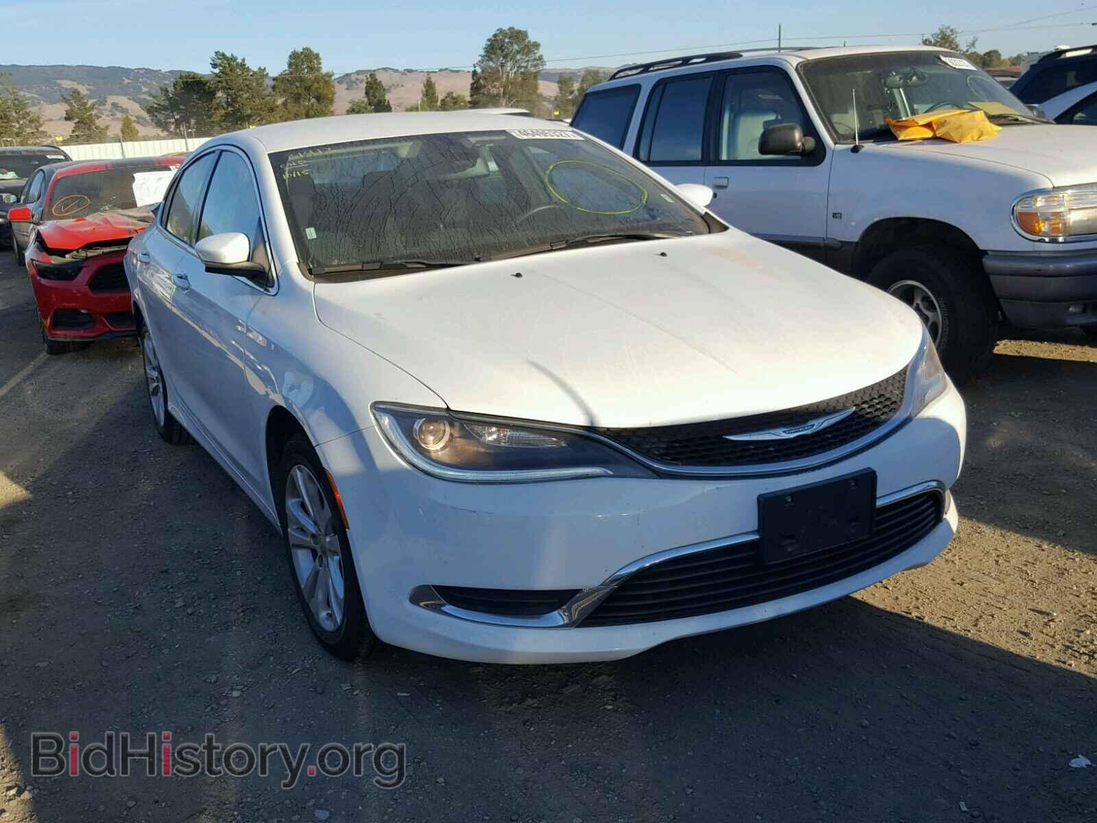 Photo 1C3CCCAB1FN680996 - CHRYSLER 200 2015