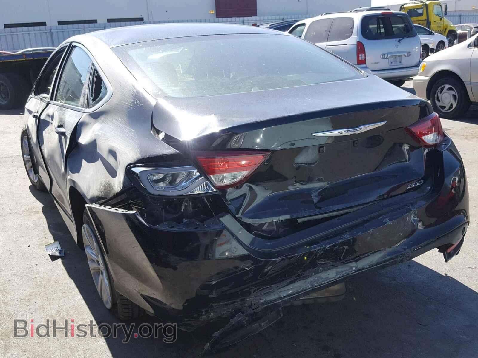 2015 CHRYSLER 200 - VIN: 1C3CCCAB6FN571353 - Фото 3