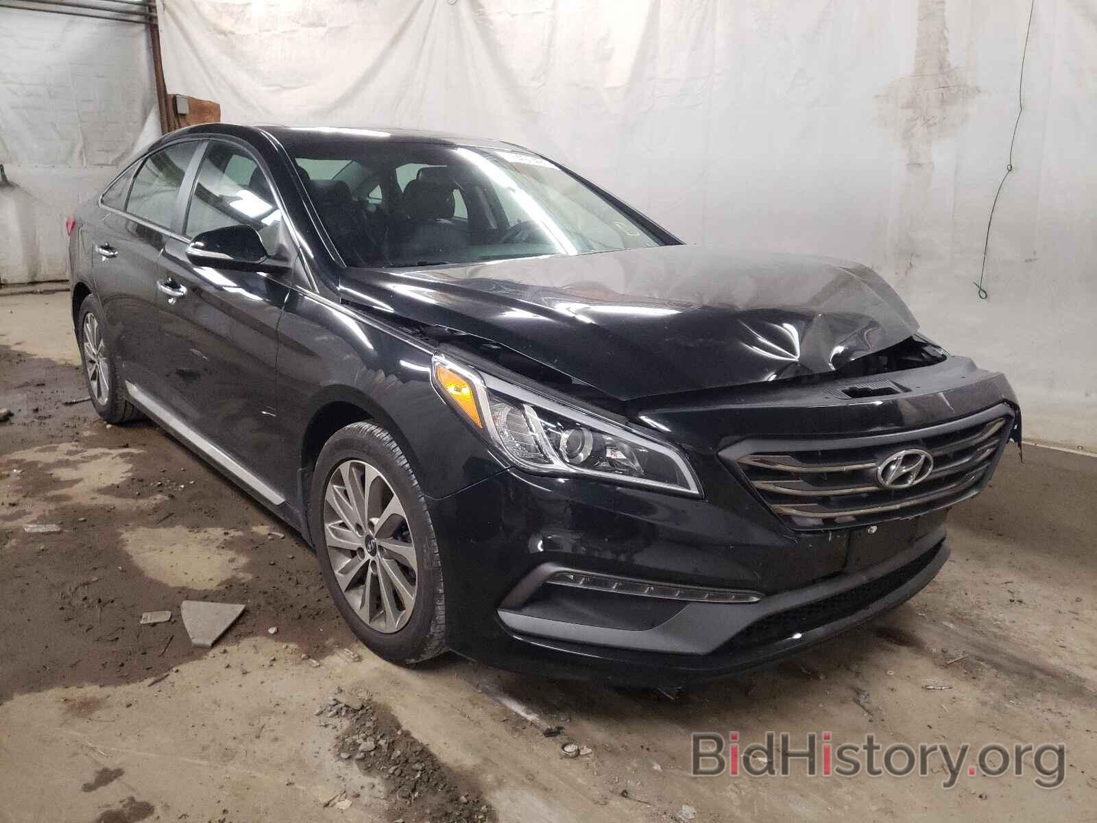 Фотография 5NPE34AF8HH504219 - HYUNDAI SONATA 2017