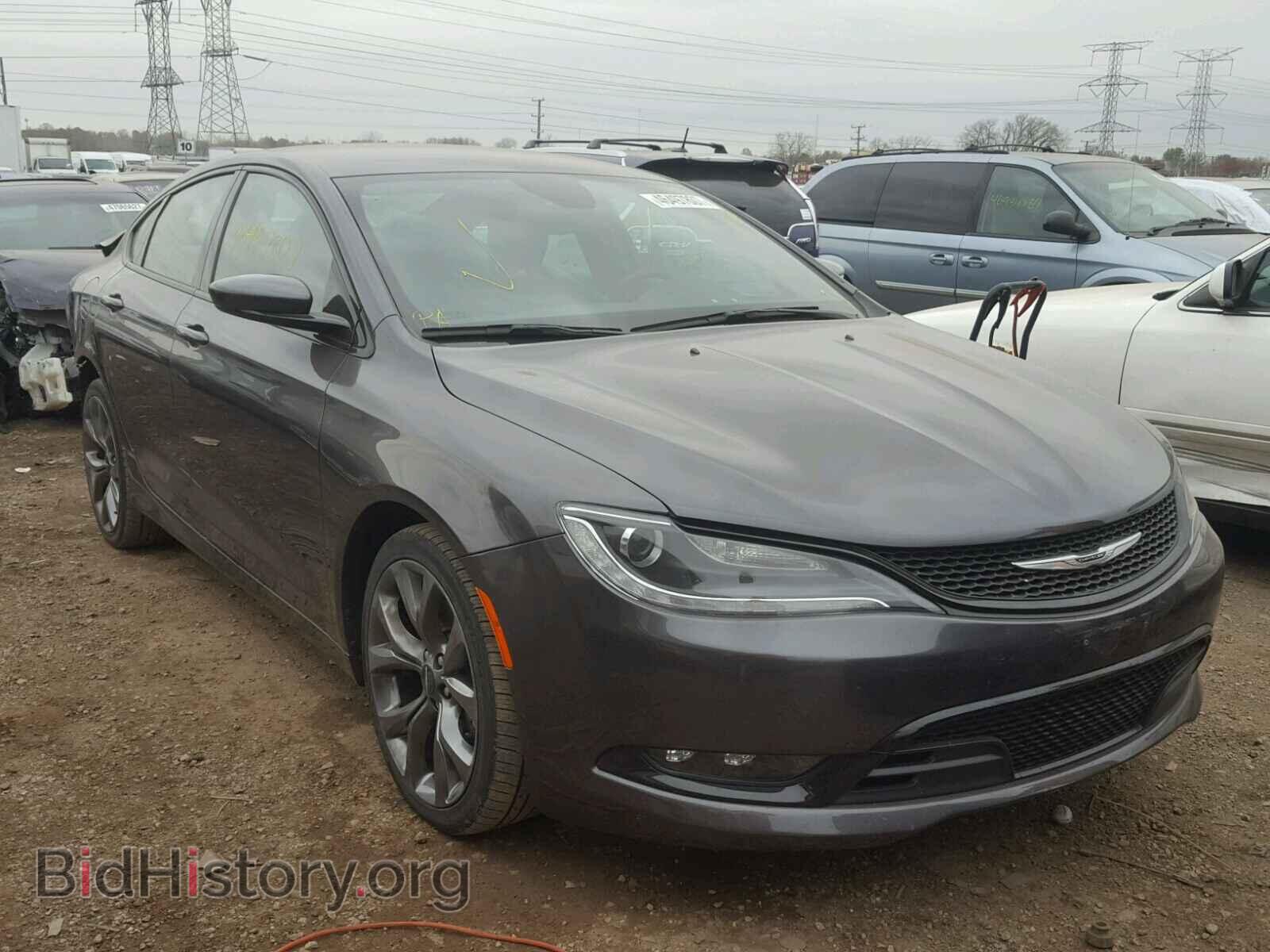 Photo 1C3CCCDGXFN700010 - CHRYSLER 200 2015