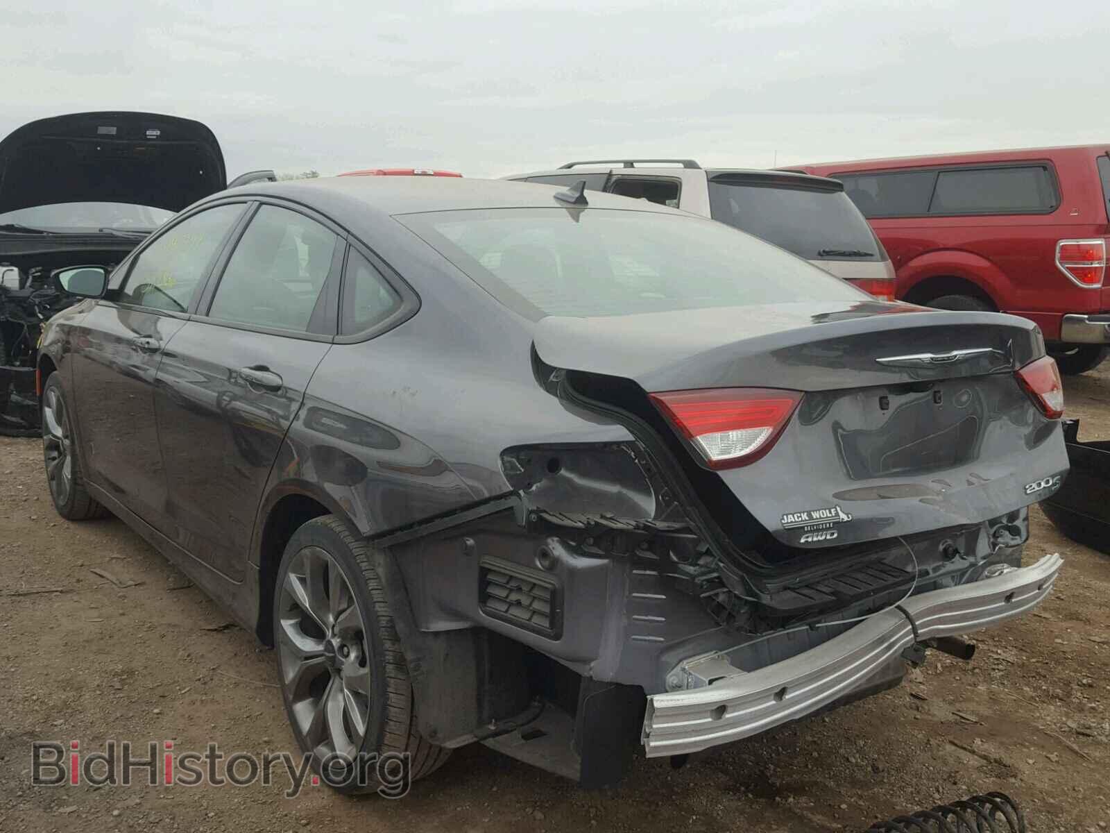 2015 CHRYSLER 200 - VIN: 1C3CCCDGXFN700010 - Фото 3