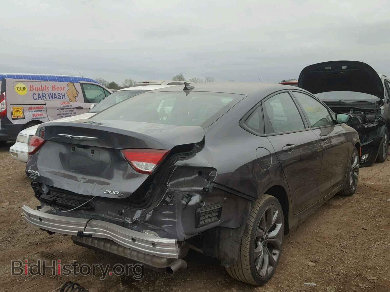 2015 CHRYSLER 200 - VIN: 1C3CCCDGXFN700010 - Фото 4