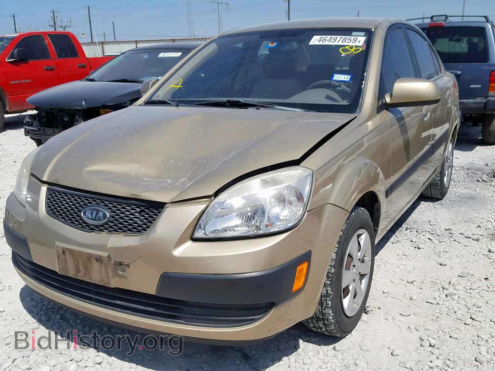 2009 KIA RIO BASE - VIN: KNADE223296474223 - Фото 2
