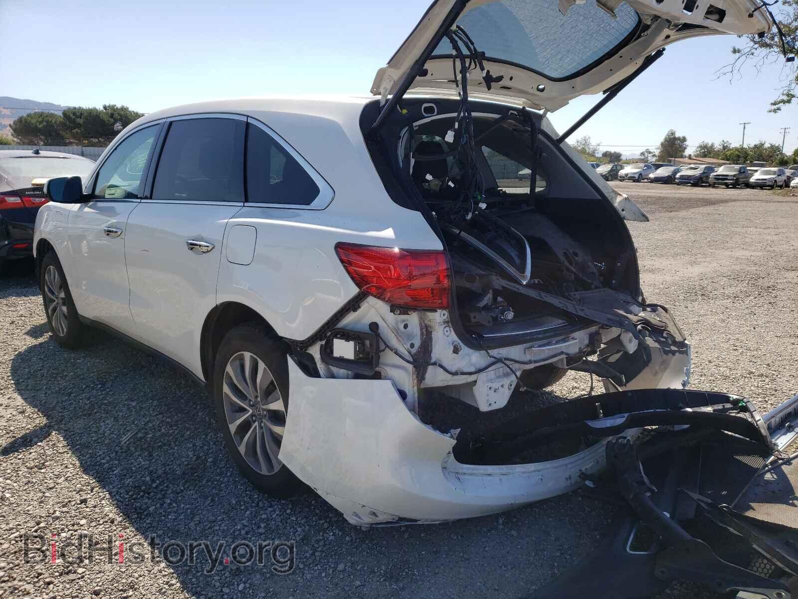 2016 ACURA MDX - VIN: 5FRYD4H43GB042145 - Фото 3