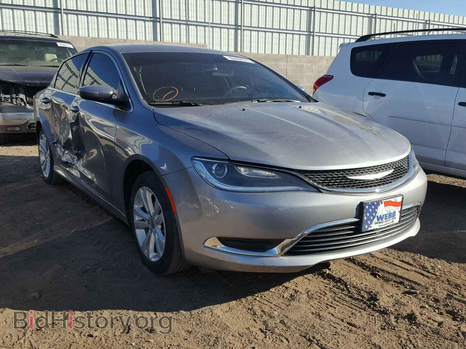 Фотография 1C3CCCAB8GN149232 - CHRYSLER 200 2016