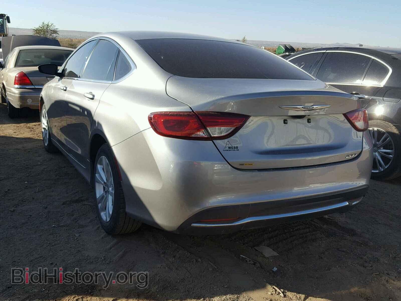 2016 CHRYSLER 200 - VIN: 1C3CCCAB8GN149232 - Фото 3