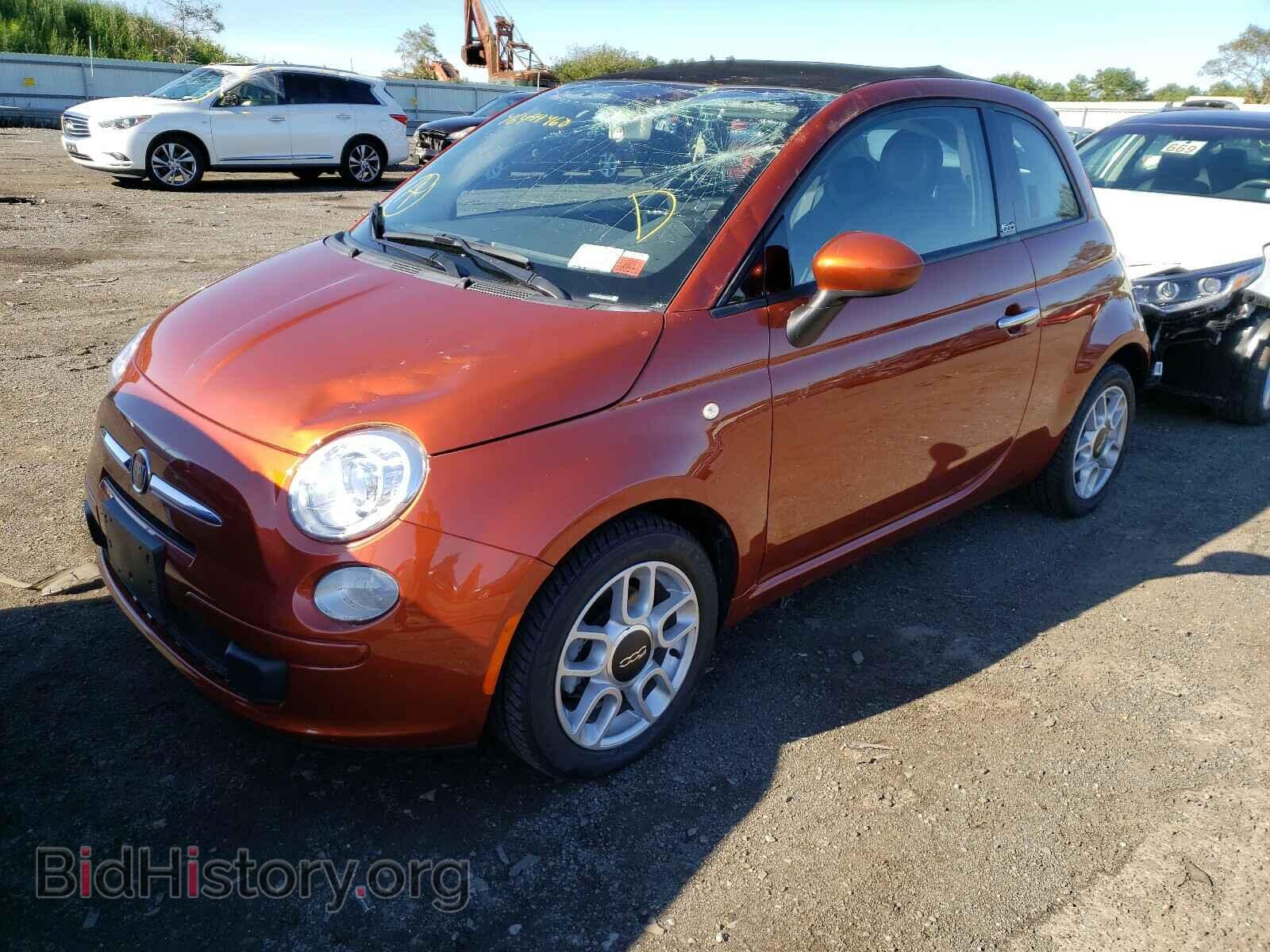 2012 FIAT 500 - VIN: 3C3CFFDR2CT354928 - Фото 2
