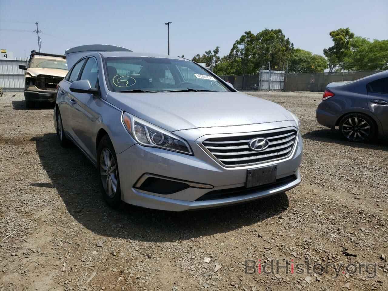 Фотография 5NPE24AF0GH393764 - HYUNDAI SONATA 2016