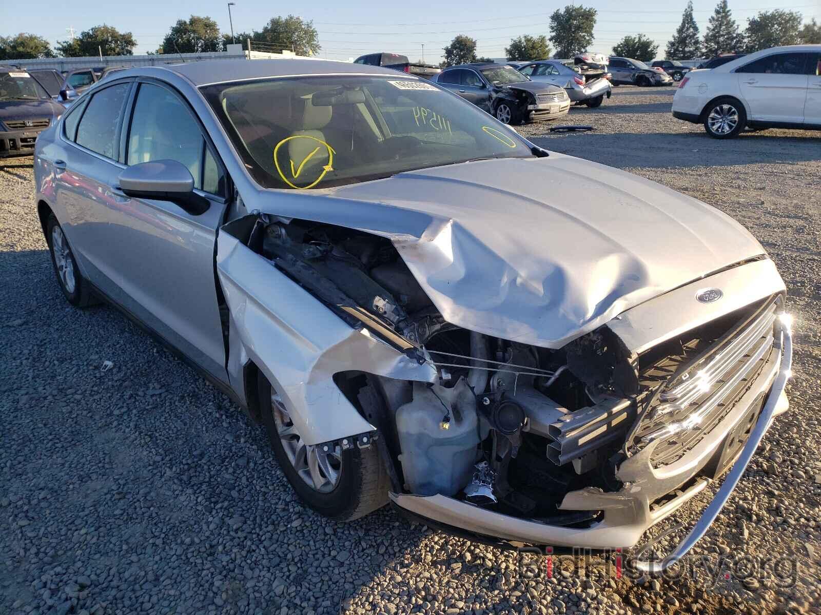 Photo 3FA6P0G73GR173813 - FORD FUSION 2016