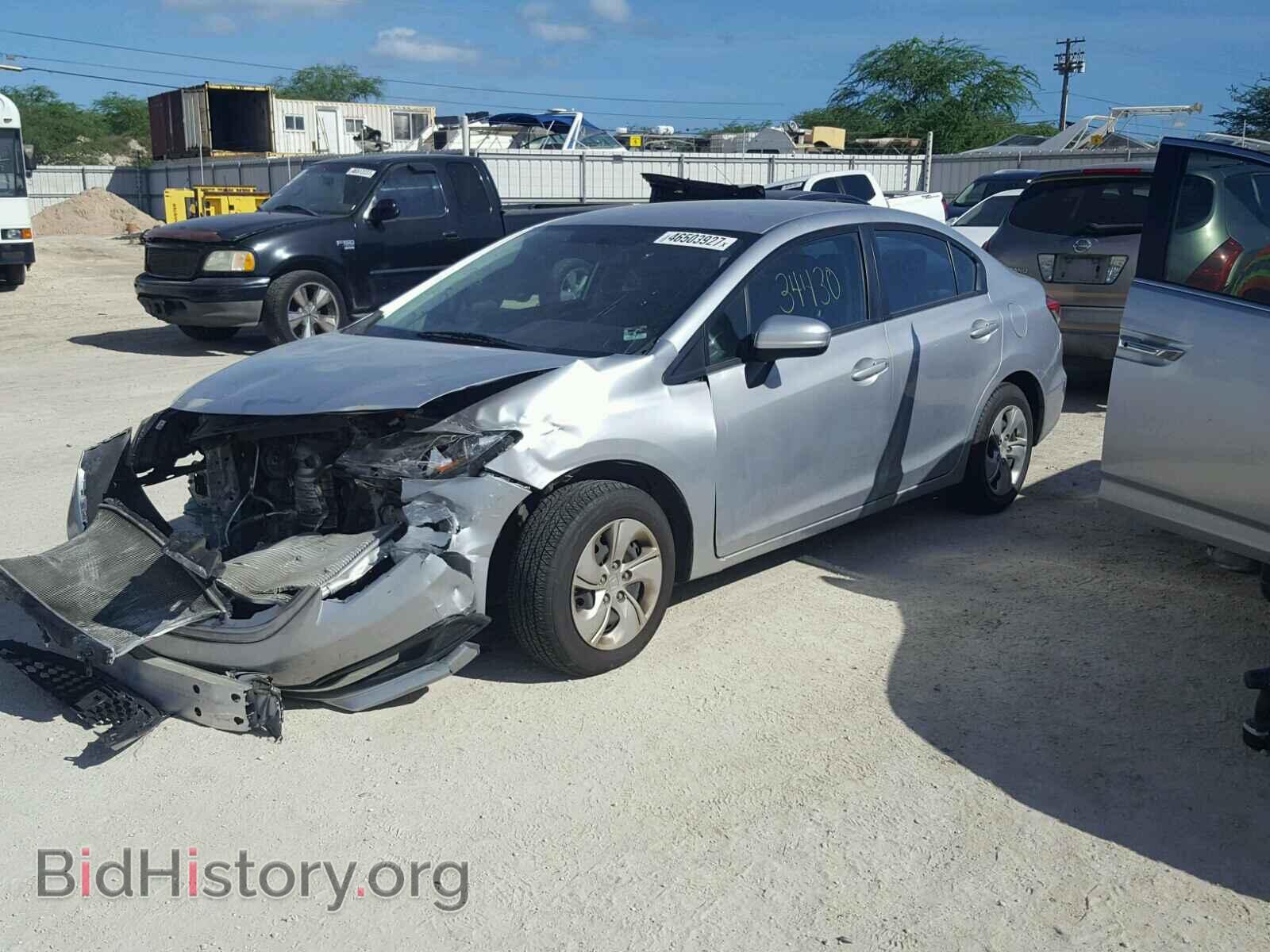 2014 HONDA CIVIC - VIN: 19XFB2F51EE016239 - Фото 2