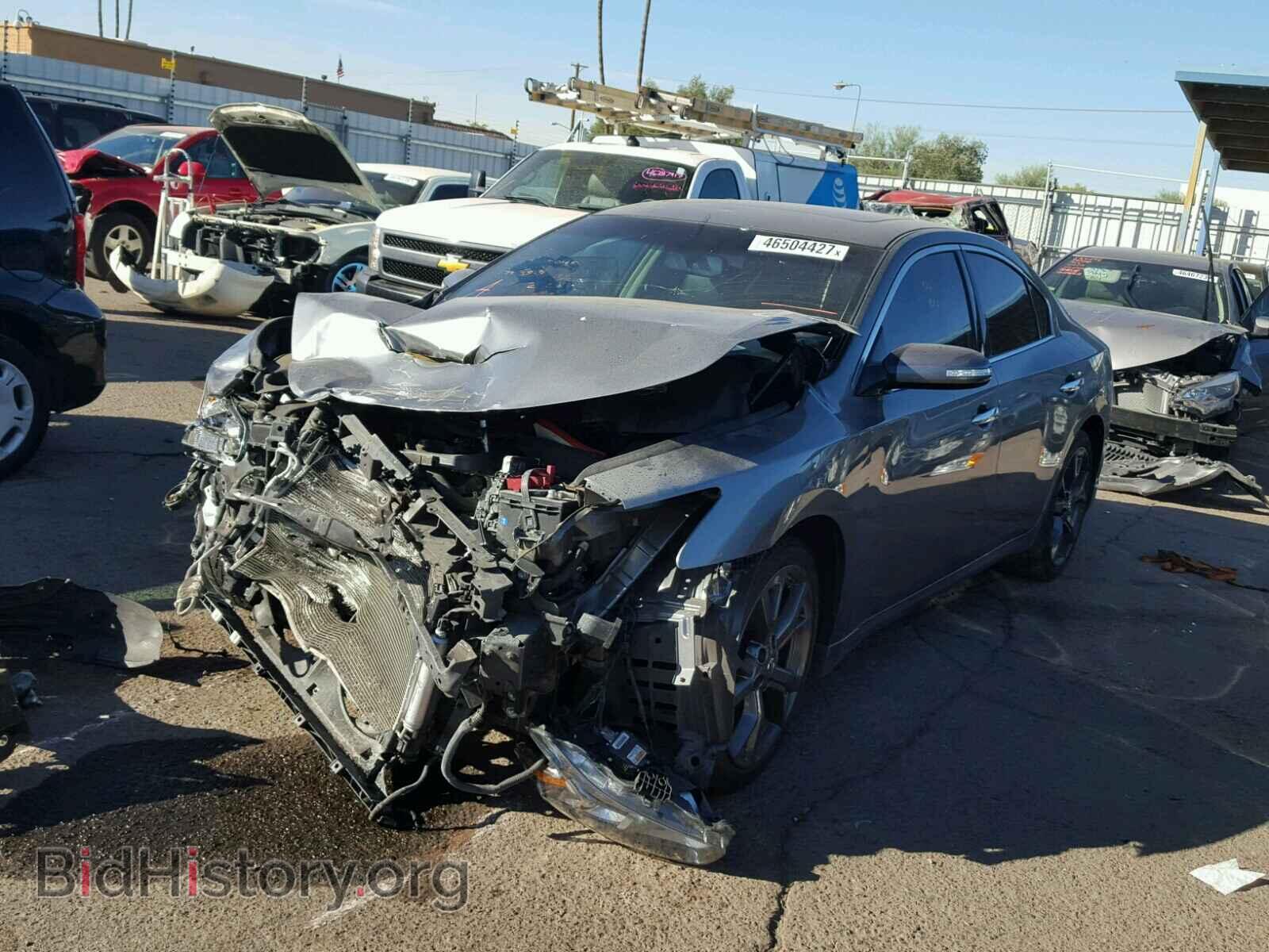 2014 NISSAN MAXIMA S - VIN: 1N4AA5APXEC492252 - Фото 2