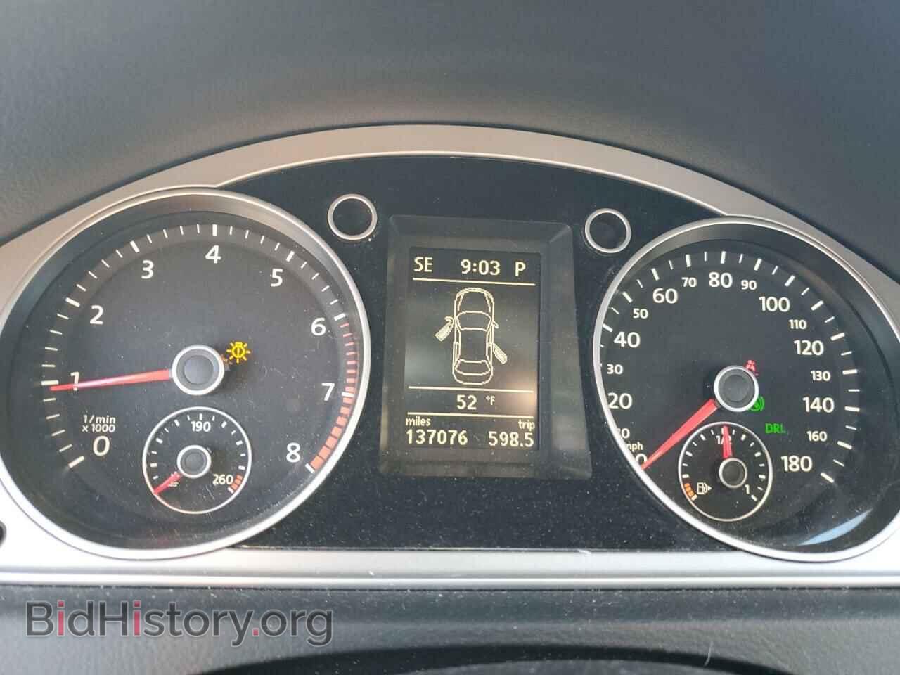2012 VOLKSWAGEN CC - VIN: WVWMN7AN0CE549825 - Фото 9