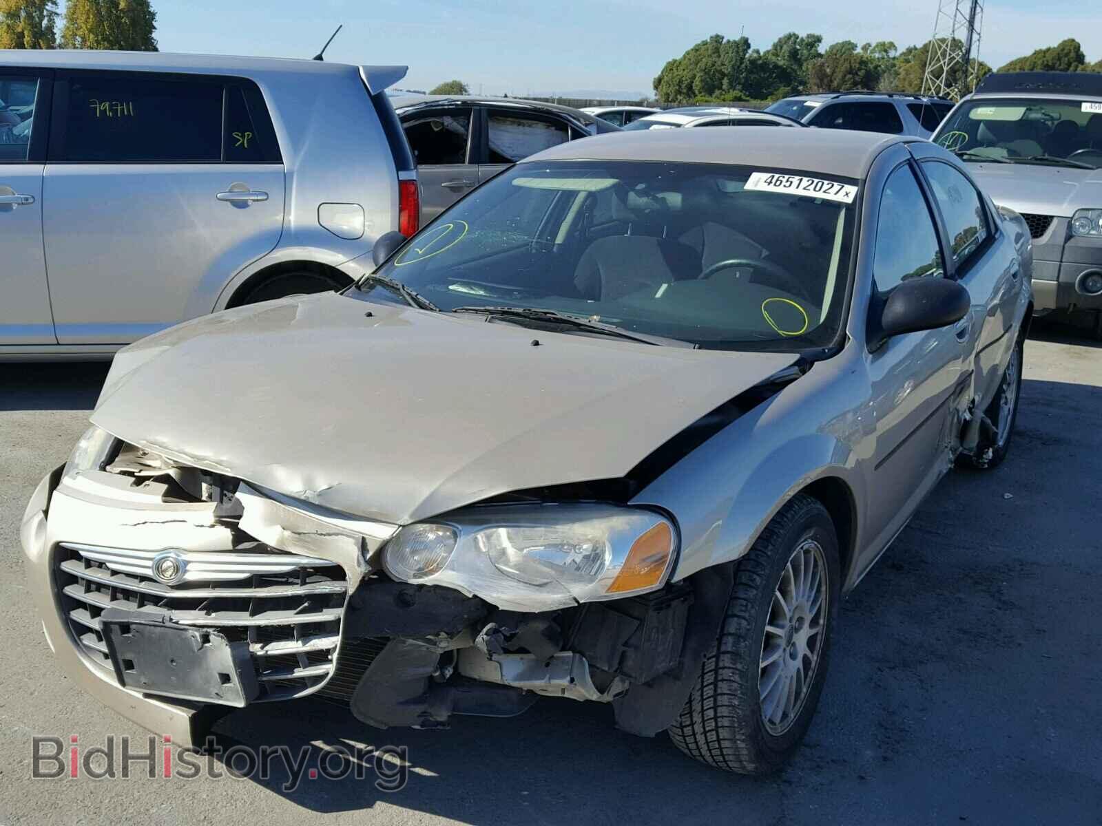 2006 CHRYSLER SEBRING - VIN: 1C3EL46X96N274449 - Фото 2