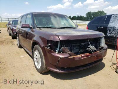 2011 Ford FLEX Flex SEL, burgundy — VIN 2FMGK5CC3BBD32944, Copart