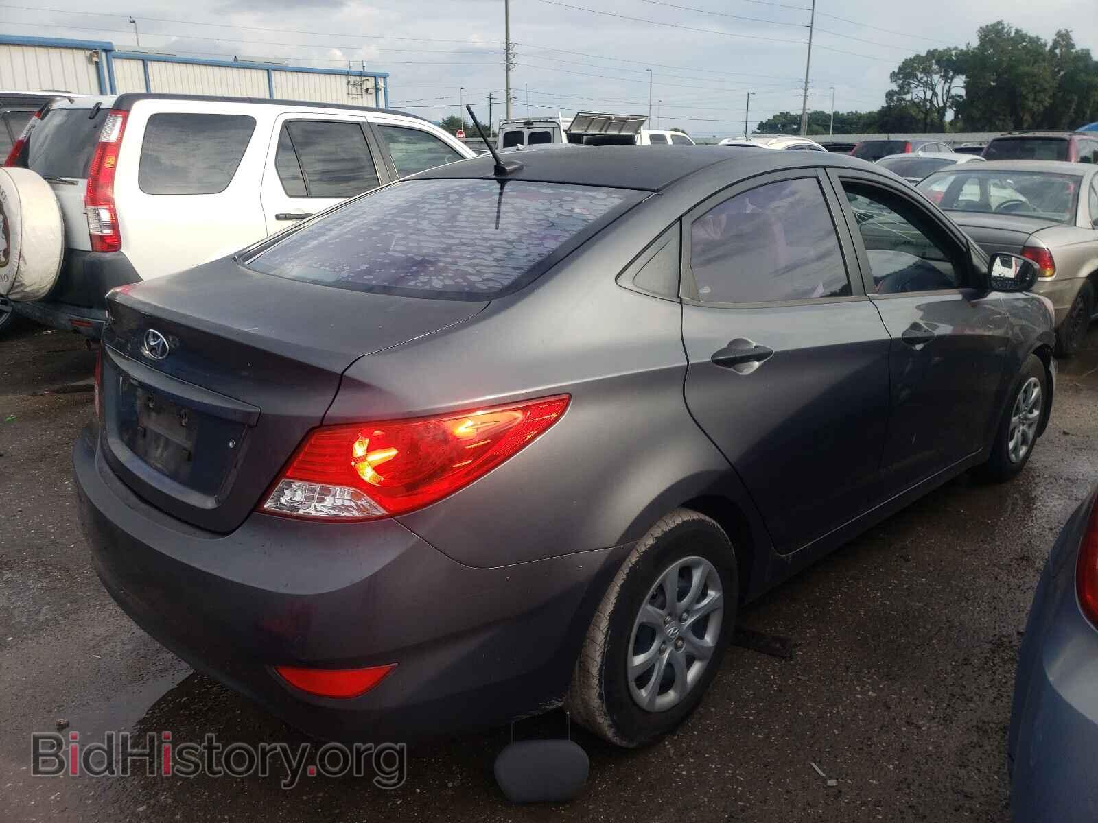 2012 HYUNDAI ACCENT - VIN: KMHCT4AE3CU042242 - Фото 4