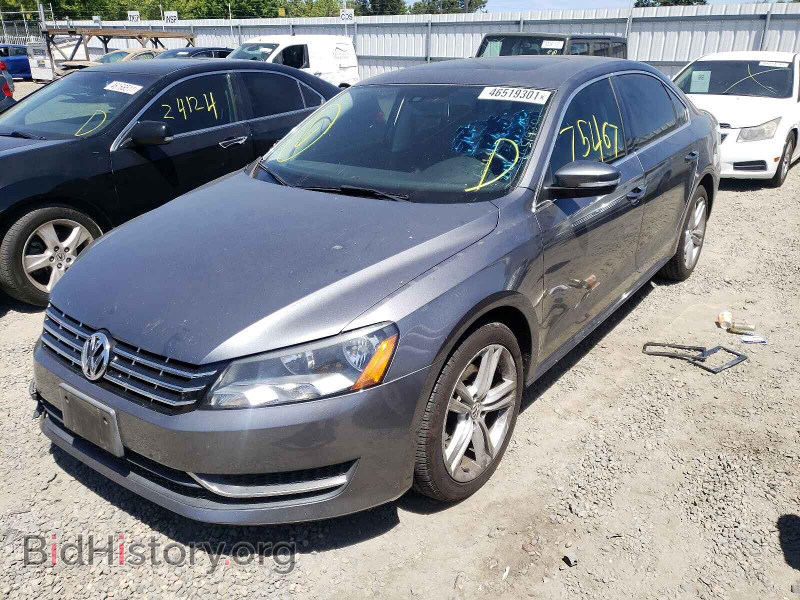 2014 VOLKSWAGEN PASSAT - VIN: 1VWBN7A37EC007980 - Фото 2