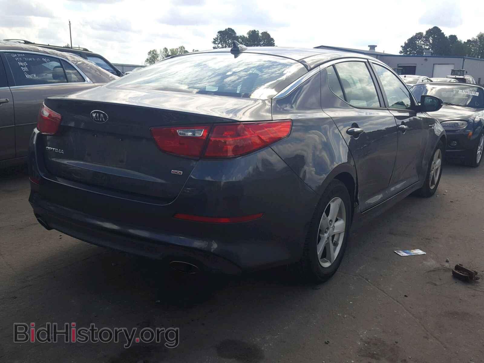 2015 KIA OPTIMA - VIN: KNAGM4A79F5623616 - Photo 4