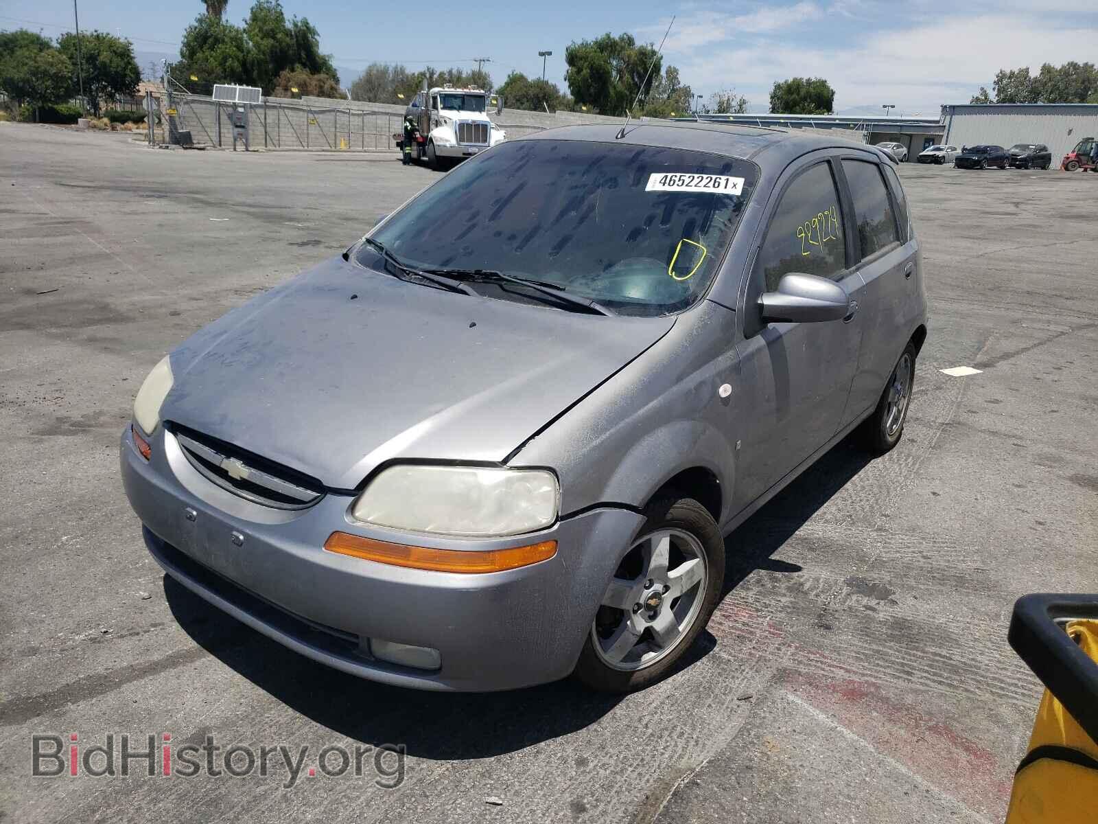 2007 CHEVROLET AVEO - VIN: KL1TD66657B745350 - Фото 2