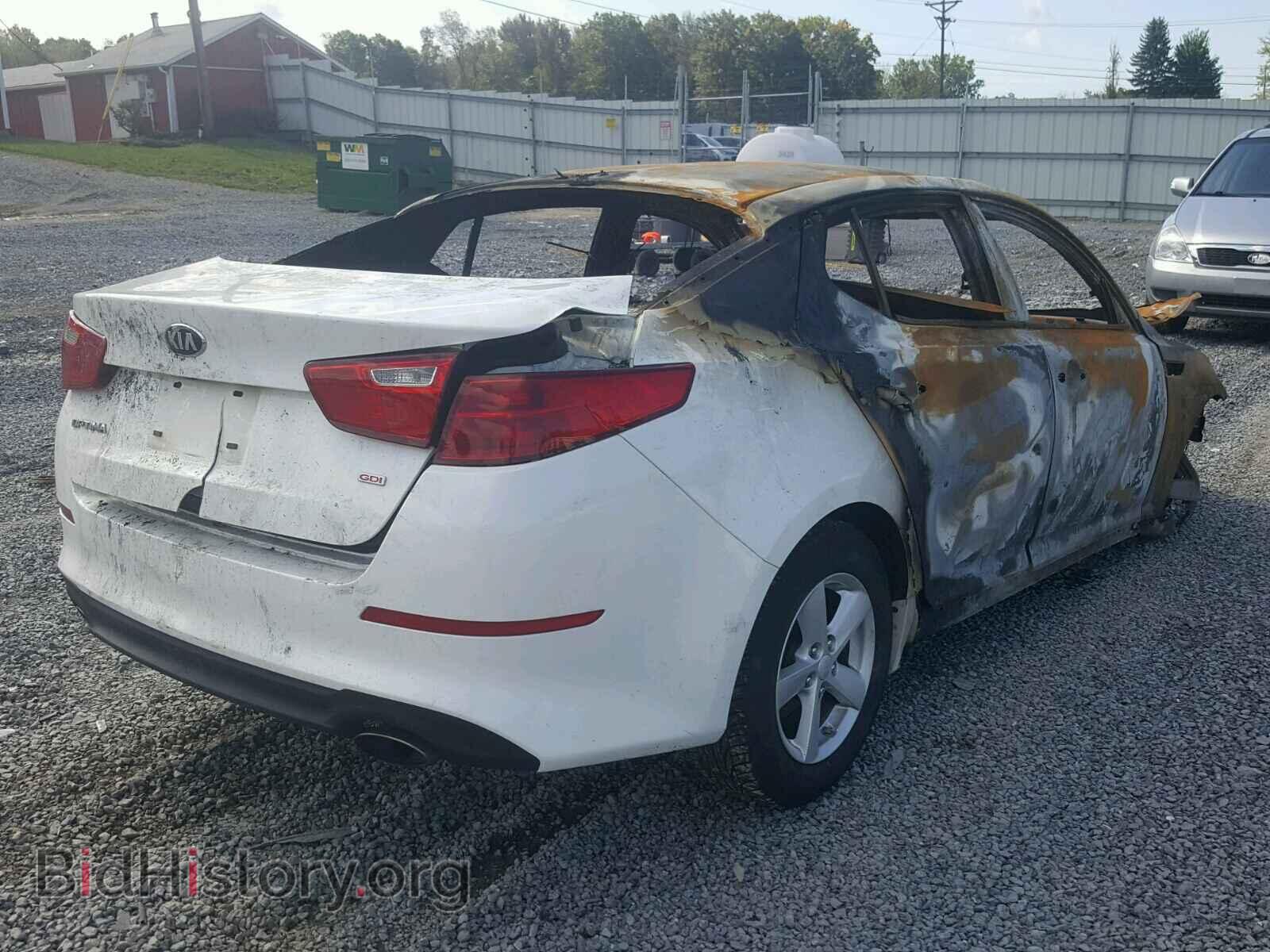 2014 KIA OPTIMA - VIN: KNAGM4A76E5475536 - Фото 4