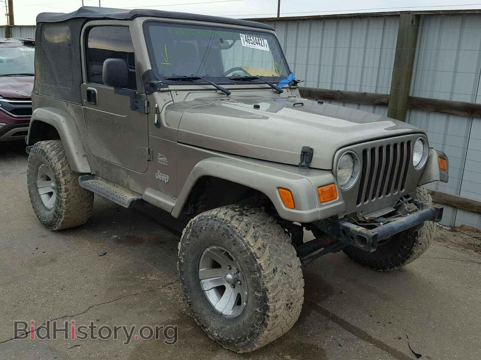 Photo 1J4FA59S33P322775 - JEEP WRANGLER 2003