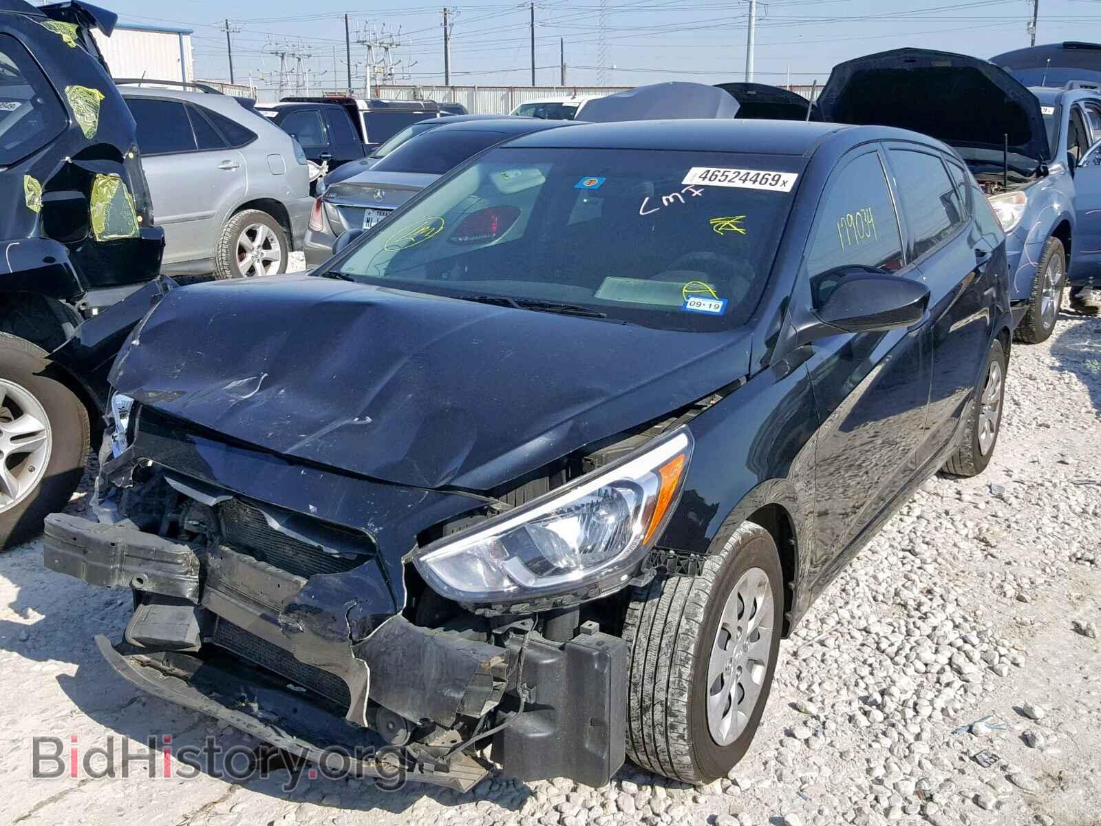2017 HYUNDAI ACCENT - VIN: KMHCT5AEXHU353907 - Фото 2