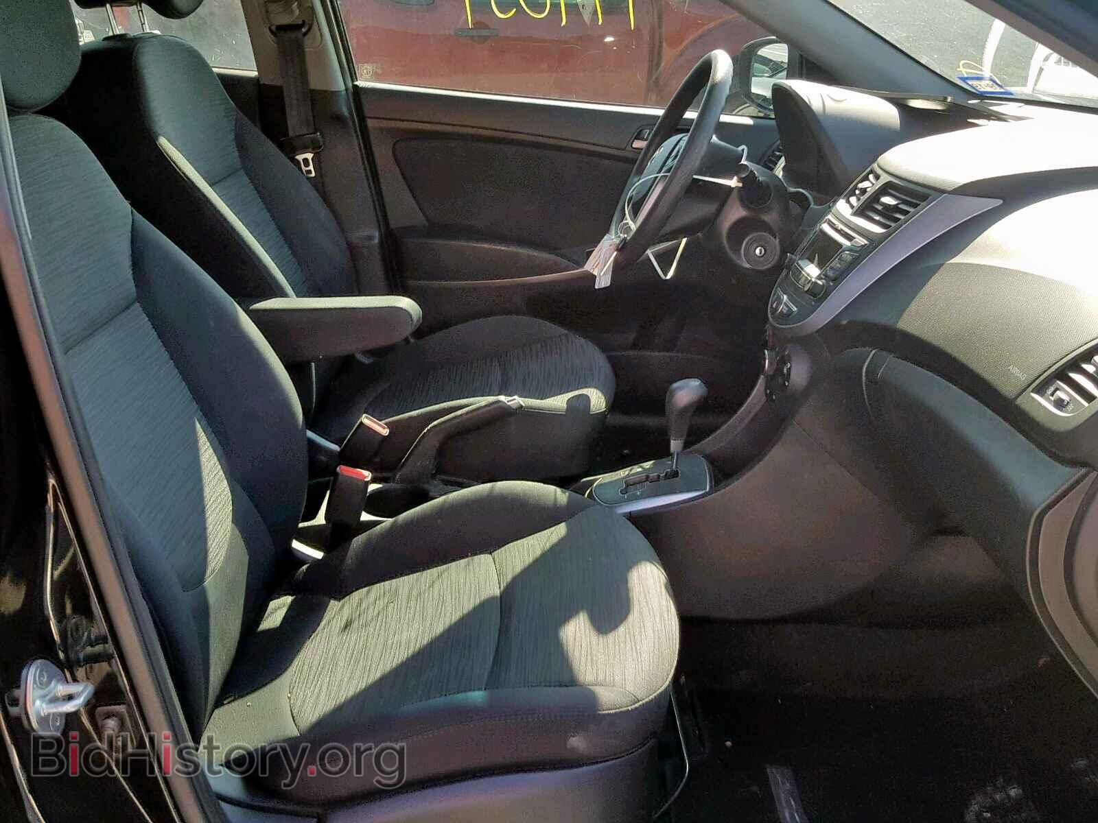 2017 HYUNDAI ACCENT - VIN: KMHCT5AEXHU353907 - Фото 5