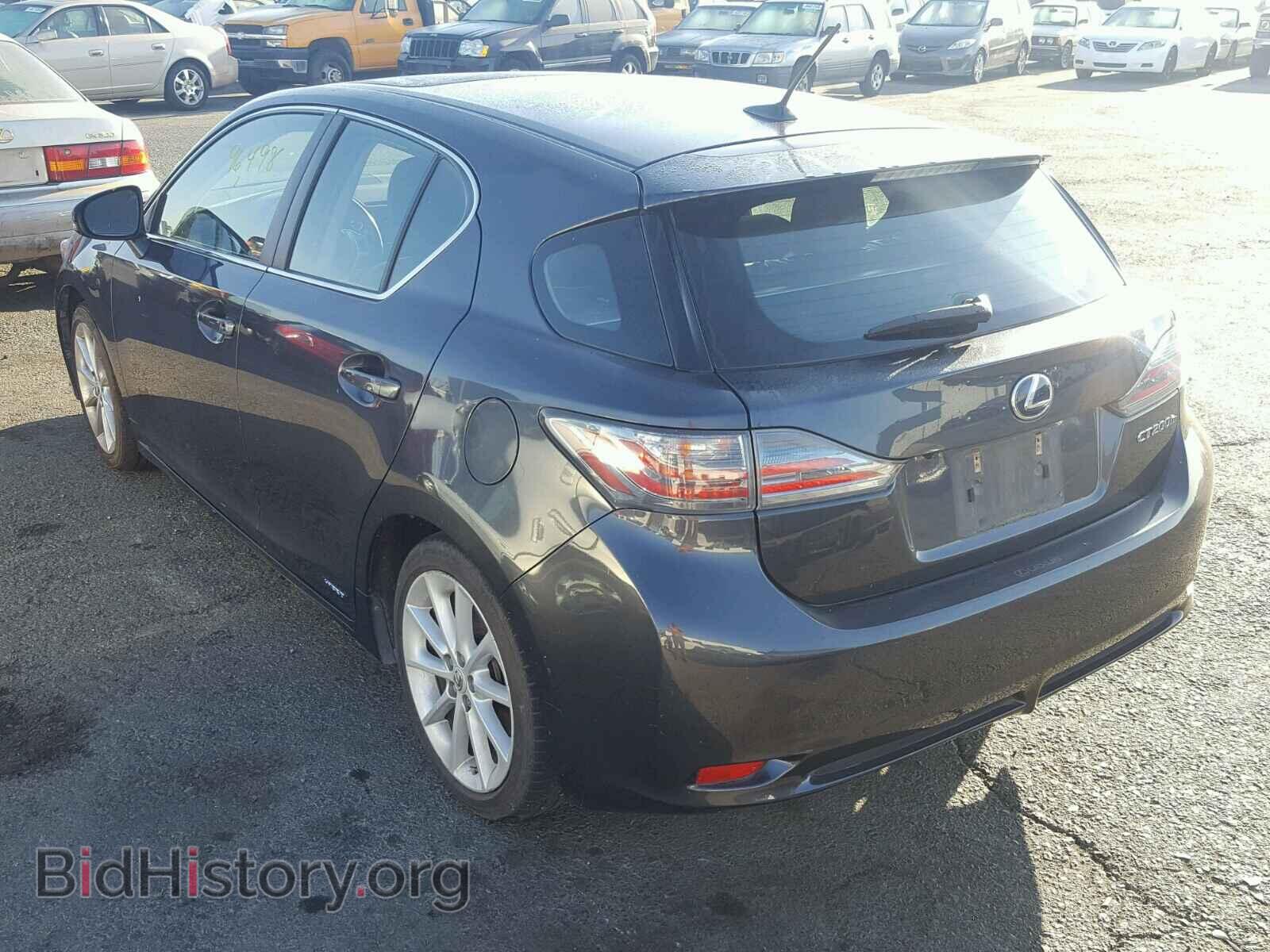2011 LEXUS CT 200 - VIN: JTHKD5BH9B2018290 - Фото 3